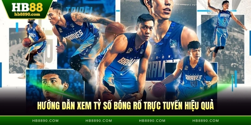 Hướng dẫn xem tỷ số bóng rổ trực tuyến hiệu quả
