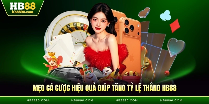 Mẹo cá cược hiệu quả giúp tăng tỷ lệ thắng HB88
