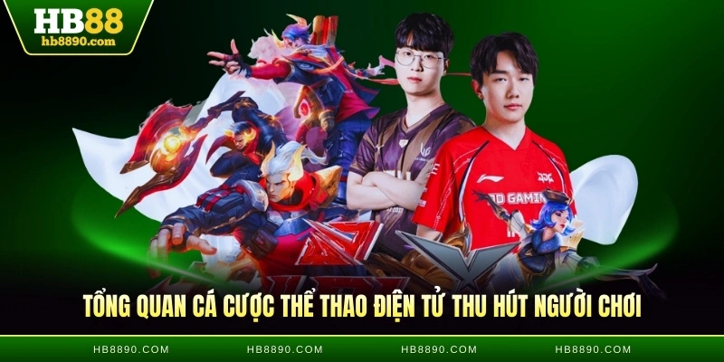 Tổng quan cá cược thể thao điện tử thu hút người chơi